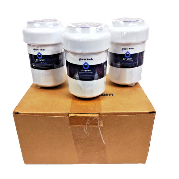 GLACIER FRESH MWF Replacement Refrigerator Water Filters 3 Pack - NIB - Picture 2 of 4